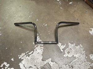 10" Gimp Hanger- Chrome - Dimpled, Drilled, Knurled (PTM) #31