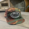 "Nash Motorcycle Company" Premium 6 Panel Snapback cap with patch