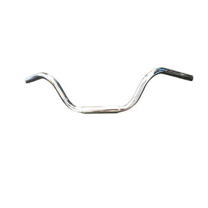 #1 Bars 8" Chrome Internal Throttle Prep with 1 1/4" step up. (PTM) #40 - Nash Motorcycle Co.