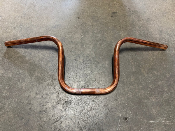 10" Straight Ups #64 Copper. Knurled - Nash Motorcycle Co.