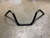 Buckhorn Bars , #62 black , Dimpled,Drilled ,Knurled Throttle by wire ￼