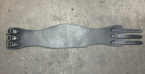 S Kidney Belt #93 -Black/Old Brass- - Nash Motorcycle Co.