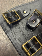 S Kidney Belt #93 -Black/Old Brass- - Nash Motorcycle Co.