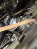NEW!!!  "Choppers"  U.S. made leather belts - Nash Motorcycle X Choppers Magazine