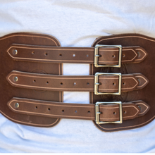 Motorcycle Kidney Belt with Old or Regular Hardware Finishes