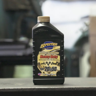 Heavy Duty Golden Synthetic 20W50 - Nash Motorcycle Co.