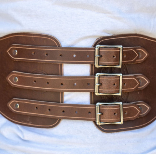 Motorcycle Kidney Belt with Old or Regular Hardware Finishes - Nash Motorcycle Co.