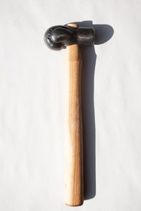 Nash "Lights Out" Hammer NEW FINISH - Stainless steel with hand distressed finish - Nash Motorcycle Co.