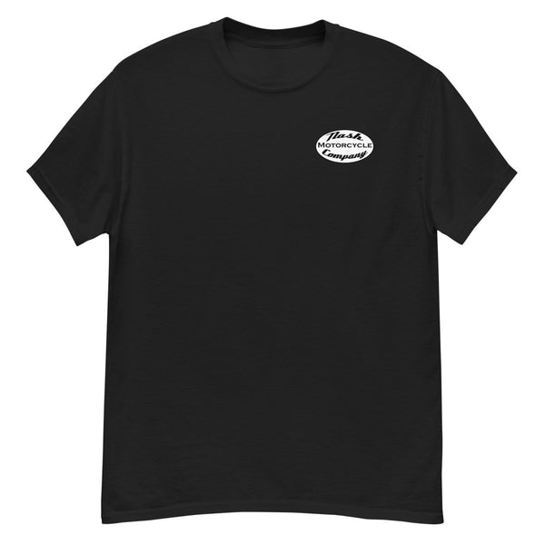 Nash "Oval" logo T-shirt - Nash Motorcycle Co.