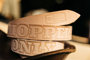 NEW!!! "Choppers Only" U.S. made leather belts - Nash Motorcycle X Choppers Magazine - Nash Motorcycle Co.