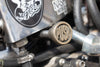 New! "PUSH" Starter Button in Stainless Steel or Bronze (button only) - Nash Motorcycle Co.