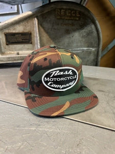 Oval Premium 6 Panel Snapback - Nash Motorcycle Co.