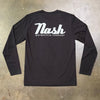 Script L/S Premium T-Shirt - Nash Motorcycle Co.