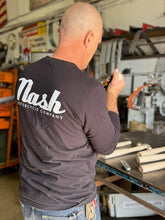 Script L/S Premium T-Shirt - Nash Motorcycle Co.