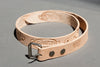 The Christian Hosoi Signature Leather Belt by Nash Motorcycle Co. - Nash Motorcycle Co.