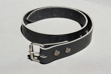 The Christian Hosoi Signature Leather Belt by Nash Motorcycle Co. - Nash Motorcycle Co.