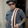 The Christian Hosoi Signature Leather Belt by Nash Motorcycle Co. - Nash Motorcycle Co.