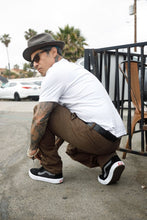 The Christian Hosoi Signature Leather Belt by Nash Motorcycle Co. - Nash Motorcycle Co.