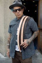 The Christian Hosoi Signature Leather Belt by Nash Motorcycle Co. - Nash Motorcycle Co.