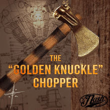 The Golden Knuckle Chopper - Nash Motorcycle Co.