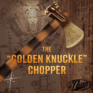 The Golden Knuckle Chopper - Nash Motorcycle Co.