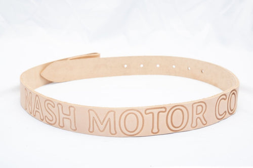 The Nash Motor Co. belt (New) - Nash Motorcycle Co.