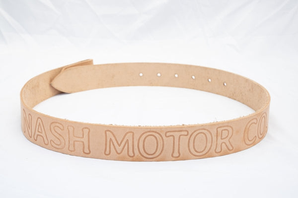 The Nash Motor Co. belt (New) - Nash Motorcycle Co.