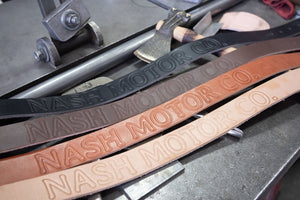 The Nash Motor Co. belt (New) - Nash Motorcycle Co.