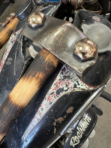 The New 36" Knuckle Sledge - Golden or Stainless - Momoa x Nash Motor Co. - Nash Motorcycle Co.