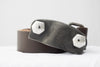 The Stainless Steel Knuckle Buckle with Handcrafted leather belt - Nash Motorcycle Co.