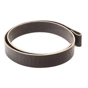 The Stainless Steel Knuckle Buckle with Handcrafted leather belt – Nash  Motorcycle Co.