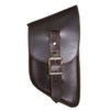 Bit Bag - Black / Brass / Right Side - Leather