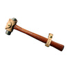 Leather Hammer Hanger - Natural / Brass - Leather