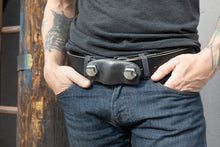 The Stainless Steel Knuckle Buckle with Handcrafted leather belt