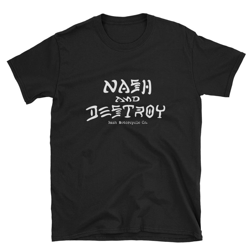 Nash and Destroy T-Shirt - Black - S - Apparel
