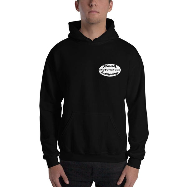 Nash Oval Logo Hooded Sweatshirt (5 color options) - Black / S - Apparel