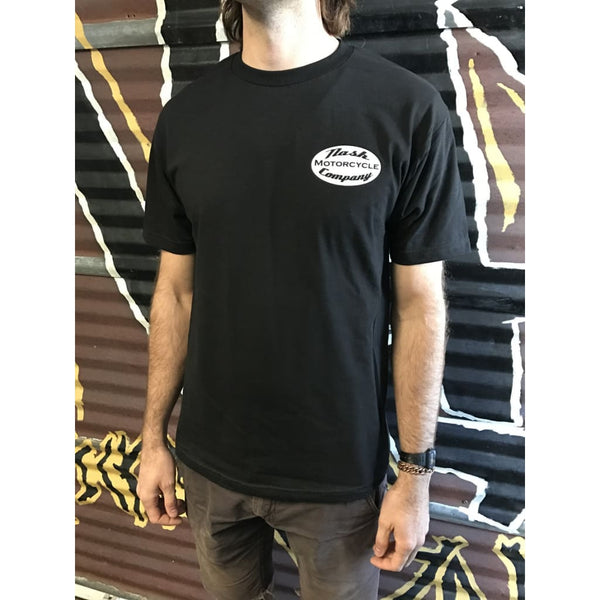 NASH OVAL LOGO MENS S/S T-SHIRT - t-shirts