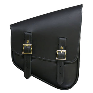 Nashty Bag - Black / Brass / Right - Leather
