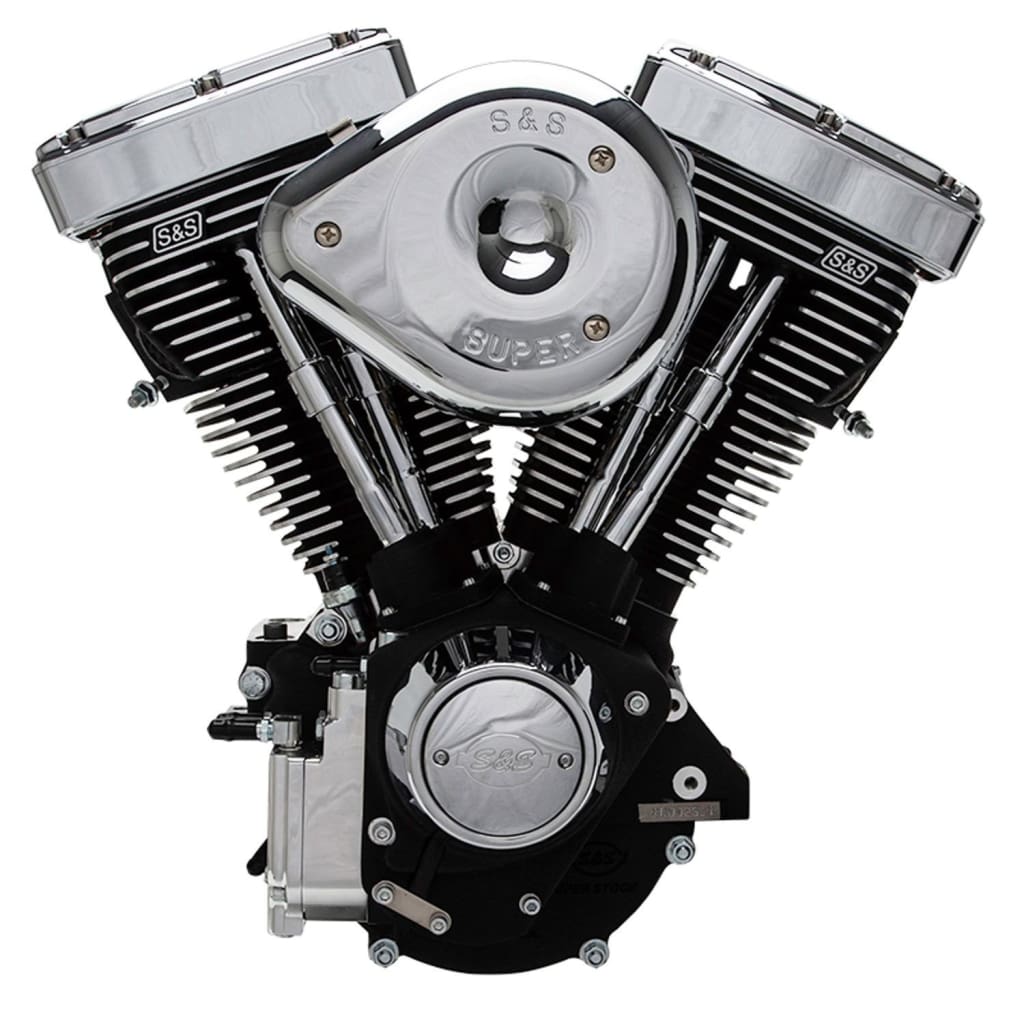 S&S V80R Complete Assembled 50 State Legal Engine for 1984-98 Carbureted Non-Catalyst Big Twins