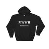 The Nash Mash Hooded Sweatshirt - Black w/ White - Black / S - Apparel