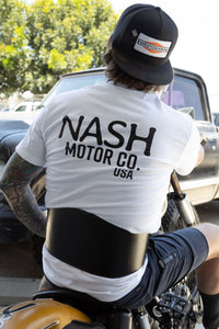 NEW  "Nash Motor Co."  standard fit logo T-shirt  100% U.S.A . Made