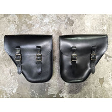 Windy Bag - Black / Brass / Left & Right Set +$200 - Leather