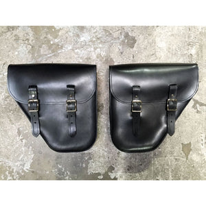 Windy Bag - Black / Brass / Left & Right Set +$200 - Leather